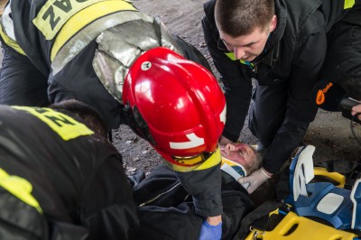 Ćwiczenia ratownicze na poligonie we Wrocławiu (ZDJĘCIA) - 10