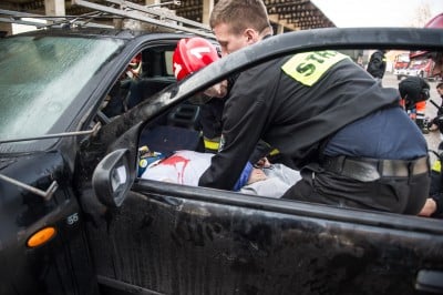 Ćwiczenia ratownicze na poligonie we Wrocławiu (ZDJĘCIA) - 1