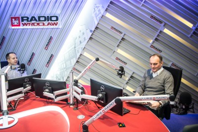 Adam Matysek - nowy dyrektor sportowy Śląska gościem Rozmowy Dnia Radia Wrocław - 1