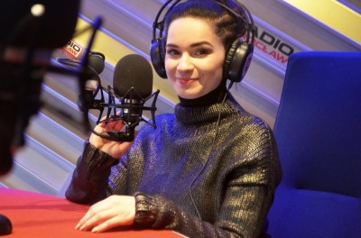 Ewelina Lisowska w Radiu Wrocław - 1
