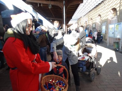 Przejazd Pociągu Świętego Mikołaja - 4