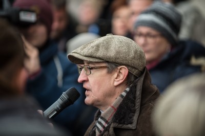 Manifestacja opozycji przed Urzędem Wojewódzkim - 7