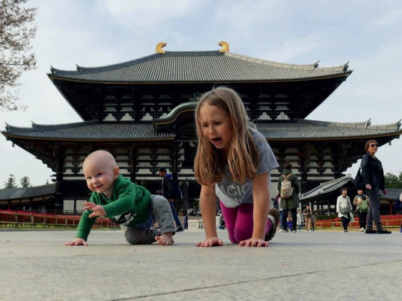 Do Japonii z małymi dziećmi. Czy to trudne? – Fot. Joanna Stawińska