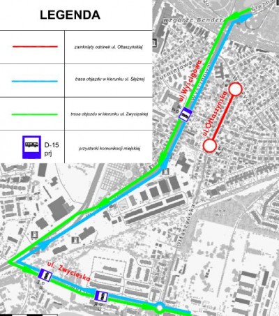 Wrocław: Od 7 stycznia nie pojedziesz Ołtaszyńską - 0