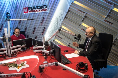 Cezary Przybylski gościem Rozmowy Dnia Radia Wrocław - 1