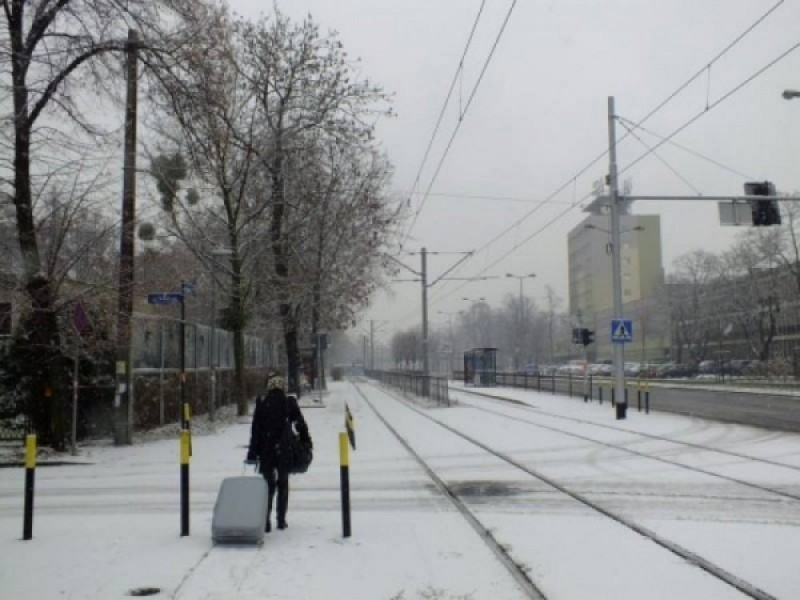 POGODA: Kolejny śnieżny dzień w regionie - fot. archiwum radiowroclaw.pl