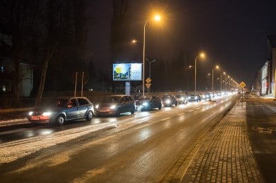 Wiadomości drogowe Radia Wrocław z remontowanej Ołtaszyńskiej - 3