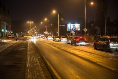 Wiadomości drogowe Radia Wrocław z remontowanej Ołtaszyńskiej - 4