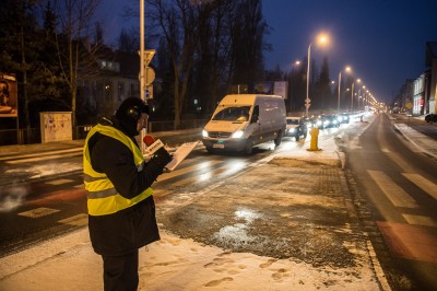 Wiadomości drogowe Radia Wrocław z remontowanej Ołtaszyńskiej - 7