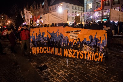 Wrocław: Protesty przeciwko atakom na obcokrajowców [WIDEO, ZDJĘCIA] - 17