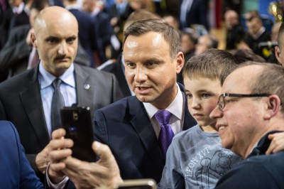 Prezydent Andrzej Duda w Zagłębiu Miedziowym (zdjęcia) - 35