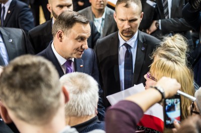 Prezydent Andrzej Duda w Zagłębiu Miedziowym (zdjęcia) - 36