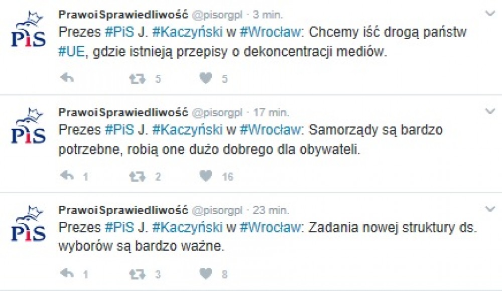 Jarosław Kaczyński w Radiu Wrocław