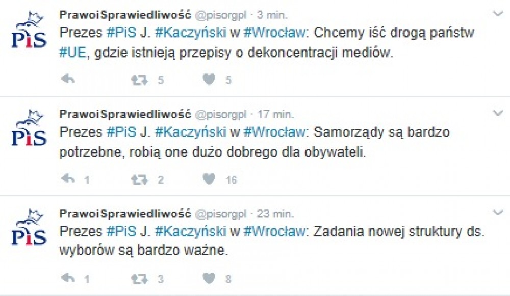 Jarosław Kaczyński w Radiu Wrocław