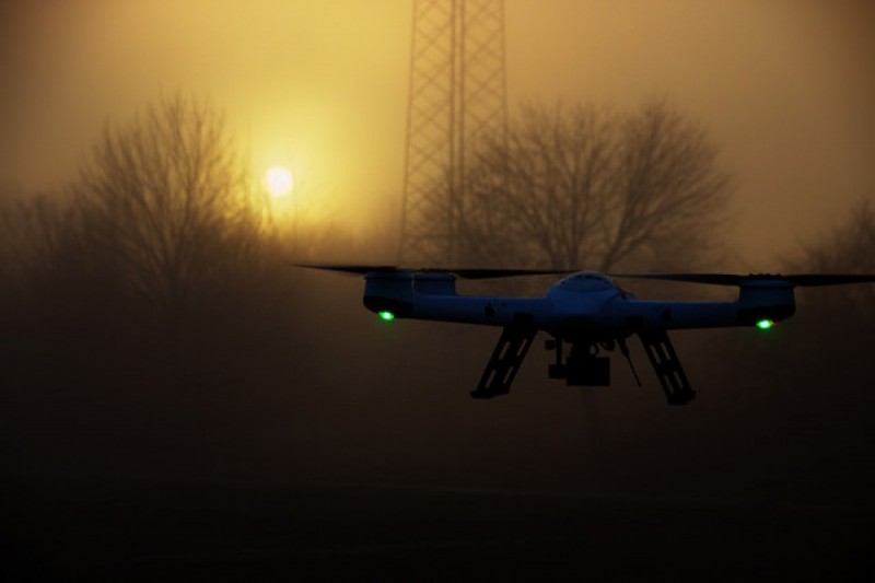 Wrocław ma nowy pomysł na walkę ze smogiem. Inwestuje w... drona - zdjęcie ilustracyjne: Chris Blank/flickr.com (Creative Commons)
