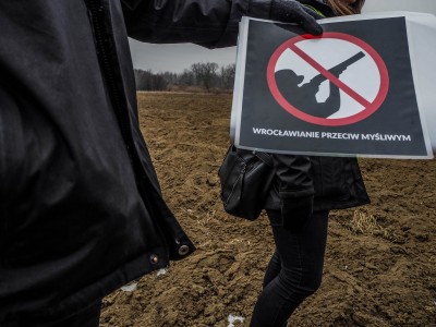 „Wrocławianie przeciw myśliwym”: Znów zniechęcili polujących (FOTO) - 3
