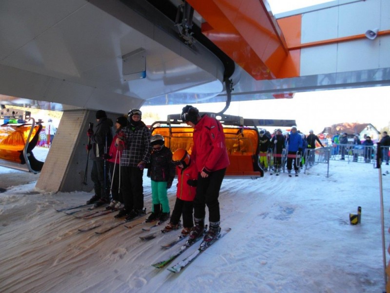 Najazd narciarzy na Karkonosze - 
