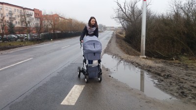 Niebezpiecznie na Buforowej - protest mieszkańców wrocławskiego Jagodna - 2