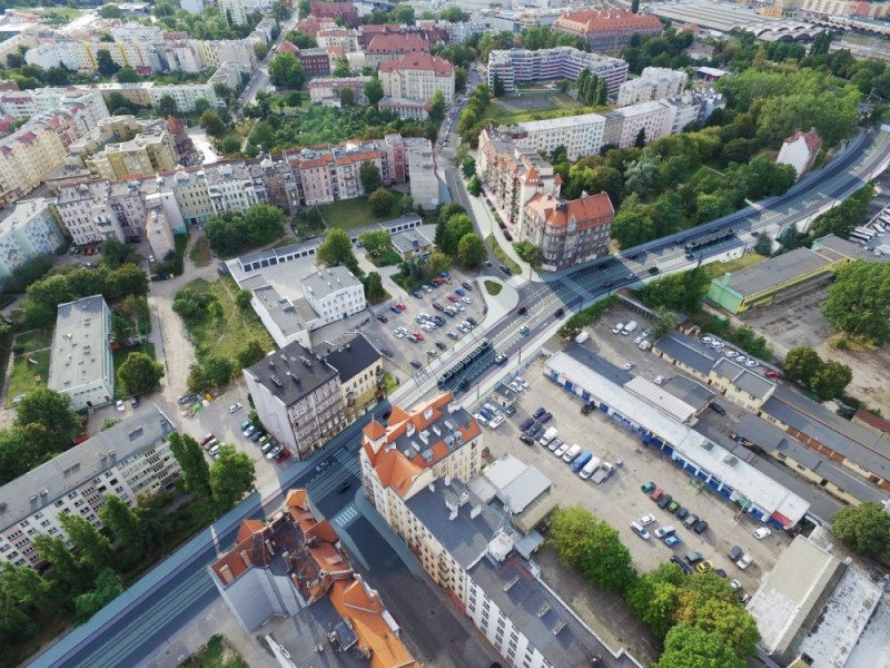 Wrocław: Jest wykonawca torowiska na Hubskiej - wizualizacja Wrocławskie Inwestycje
