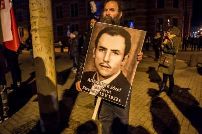 Marsz pamięci "Żołnierzy Niezłomnych" przeszedł ulicami Wrocławia - 12
