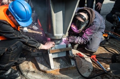 Wrocławska iglica już stoi! [Zdjęcia] - 28