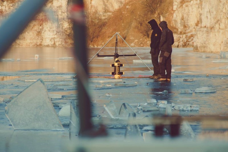 Dronem 200 metrów...pod wodę. Robot powstał we Wrocławiu [FILMY] - fot. diveye/Facebook