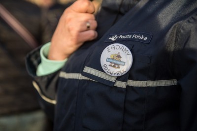 Wrocław: Kolejny protest pracownik&oacute;w poczty [ZDJĘCIA]