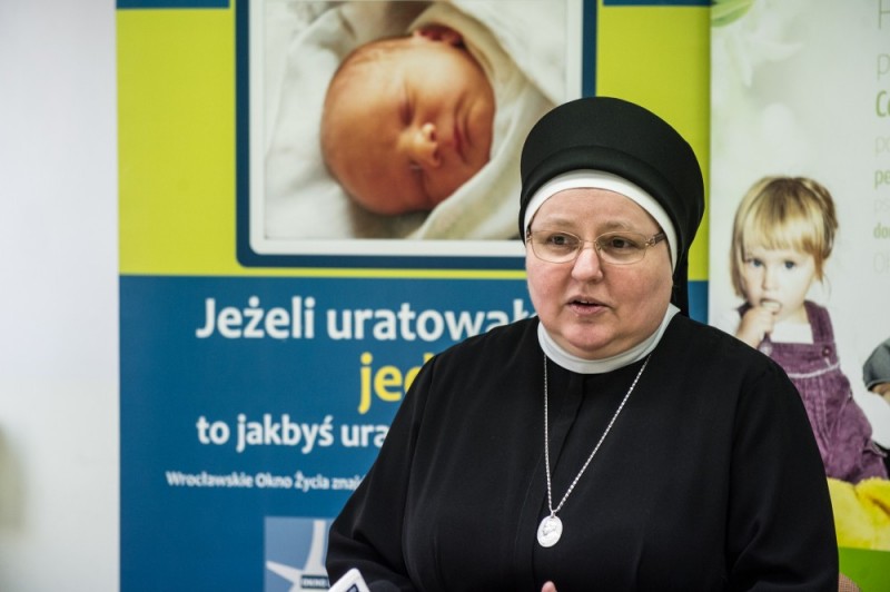 Dziecko we wrocławskim oknie życia to jednak dziewczynka. Ma na imię Gabriela - fot. Andrzej Owczarek