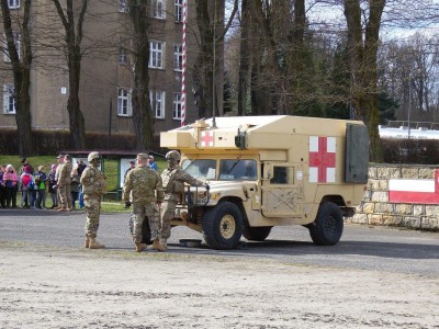 Amerykańscy żołnierze w Bolesławcu - 2