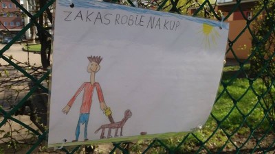 "Zakaz robienia kup": Dzieci proszą właścicieli by sprzątali po swoich pupilach [GALERIA] - 11