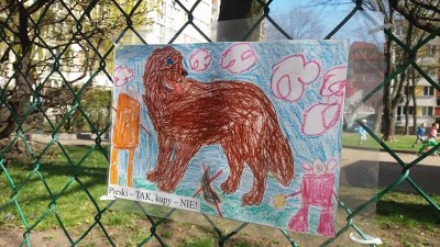 "Zakaz robienia kup": Dzieci proszą właścicieli by sprzątali po swoich pupilach [GALERIA] - 5