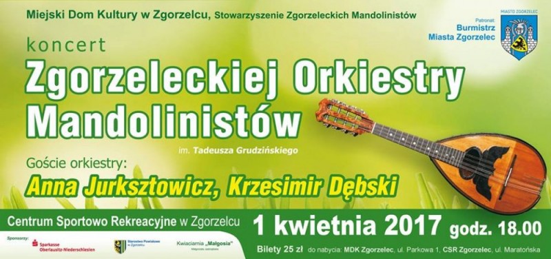 Koncert Zgorzeleckiej Orkiestry Mandolinistów - fot. mat. prasowe