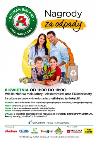 Zadbaj o środowisko i zdobywaj nagrody!