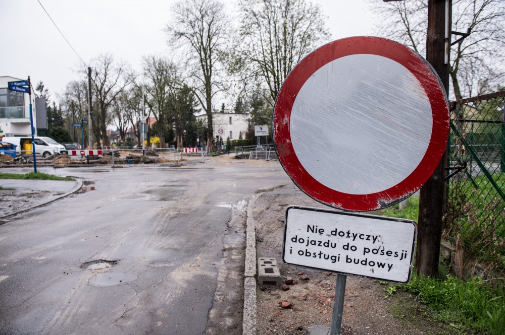 Remont Ołtaszyńskiej we Wrocławiu jednak z poślizgiem