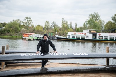 Wrocław: Transport gigantycznej rzeźby na wyspę Daliową - 6