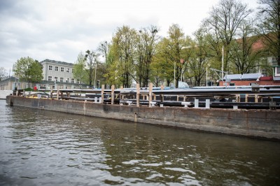 Wrocław: Transport gigantycznej rzeźby na wyspę Daliową - 0