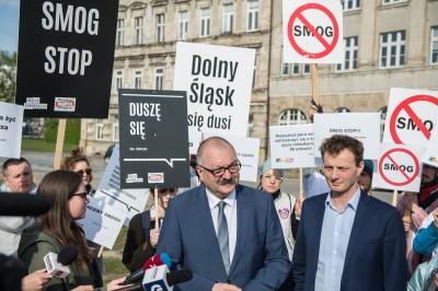 Antysmogowy marsz we Wrocławiu - 8