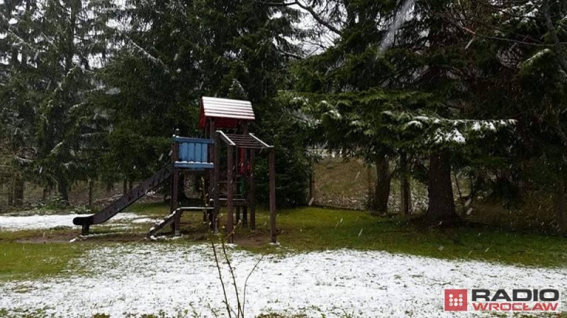 W Karpaczu, Podgórzynie i Szklarskiej Porębie pada śnieg - fot. Piotr Słowiński
