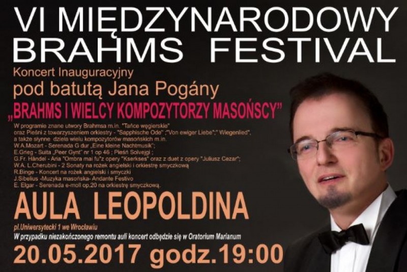 VI Międzynarodowy Brahms Festival we Wrocławiu -