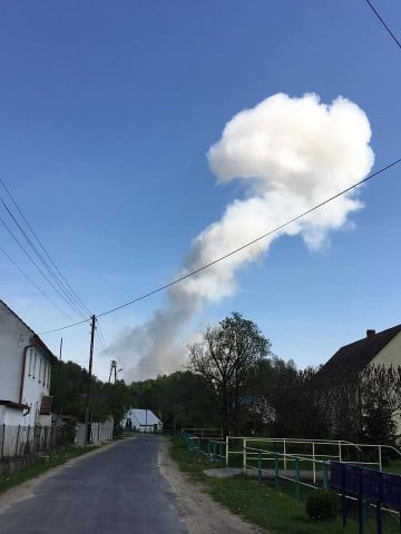 Wybuch w Mąkolnie: Nagranie z kamery przemysłowej [FILM] - 3
