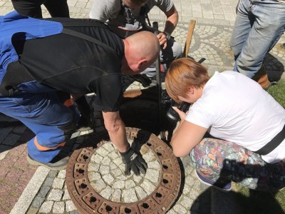 O ptaszku w potrzasku. Czyli o tym jak w Jeleniej Górze ratowano gołębia [ZDJĘCIA] - 8