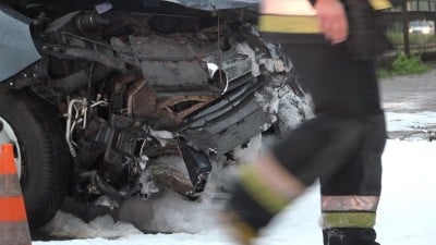 Wrocław: Wypadek na Karkonoskiej [WIDEO, ZDJĘCIA] - 5