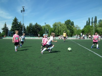Mali wielcy piłkarze zagrali na stadionie przy Lotniczej we Wrocławiu - 2