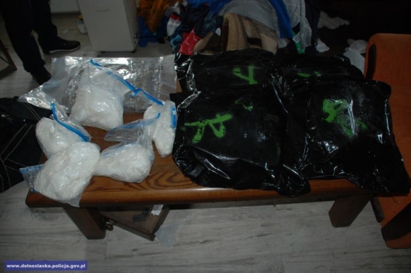 Wałbrzych: Handlarz narkotyków zatrzymany [FOTO] - fot. Dolnośląska Policja