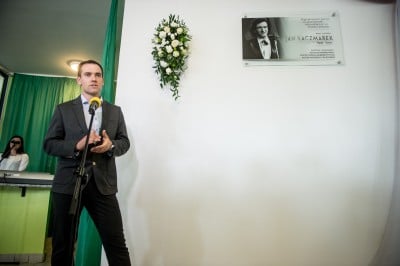 Uroczyste odsłonięcie tablicy pamiątkowej Jana Kaczmarka [ZDJĘCIA] - 11