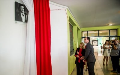 Uroczyste odsłonięcie tablicy pamiątkowej Jana Kaczmarka [ZDJĘCIA] - 7