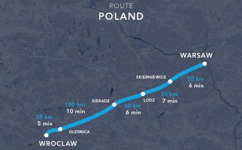 Jesteśmy w półfinale! Hyperloop z Wrocławia do Warszawy coraz bliżej - 