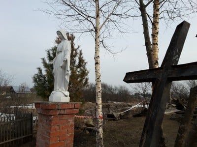 Spłonął zabytkowy, polski kościół na Syberii. Wrocławianka chce go odbudować