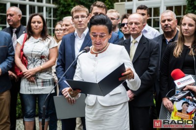 Alicja Chybicka oficjalnym kandydatem PO na prezydenta Wrocławia