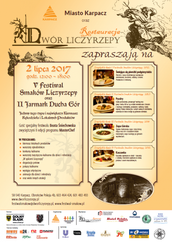 Dolnośląski Rozkład Jazdy: Festiwalu Smak&oacute;w Liczyrzepy